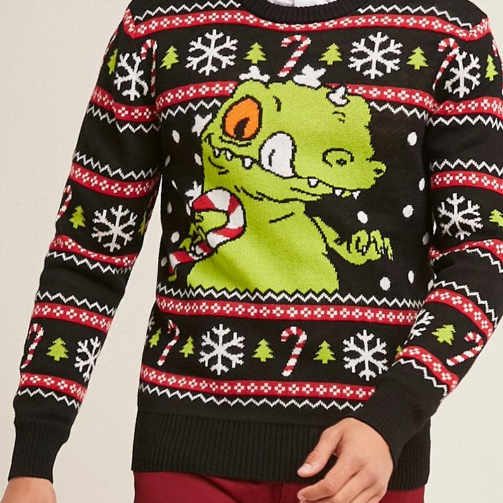 Nickelodeon Reptar Ugly Christmas Sweater
